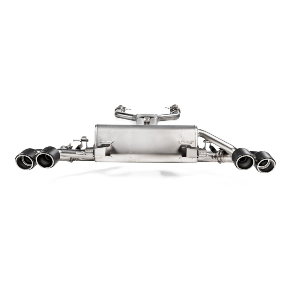 AKRAPOVIC S-AR/TI/1H Вихлопна система Evolution Line (титан) для ALFA ROMEO Giulia Quadrifoglio 2016-2020 Photo-1