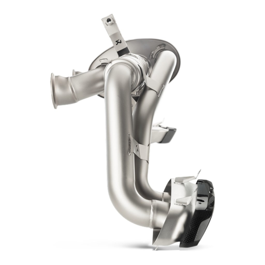 AKRAPOVIC S-AUR8SO3-T Вихлопна система Slip-On Line (титан) для AUDI R8 5.2 FSI Coupe / Spyder 2016-2018 Photo-2