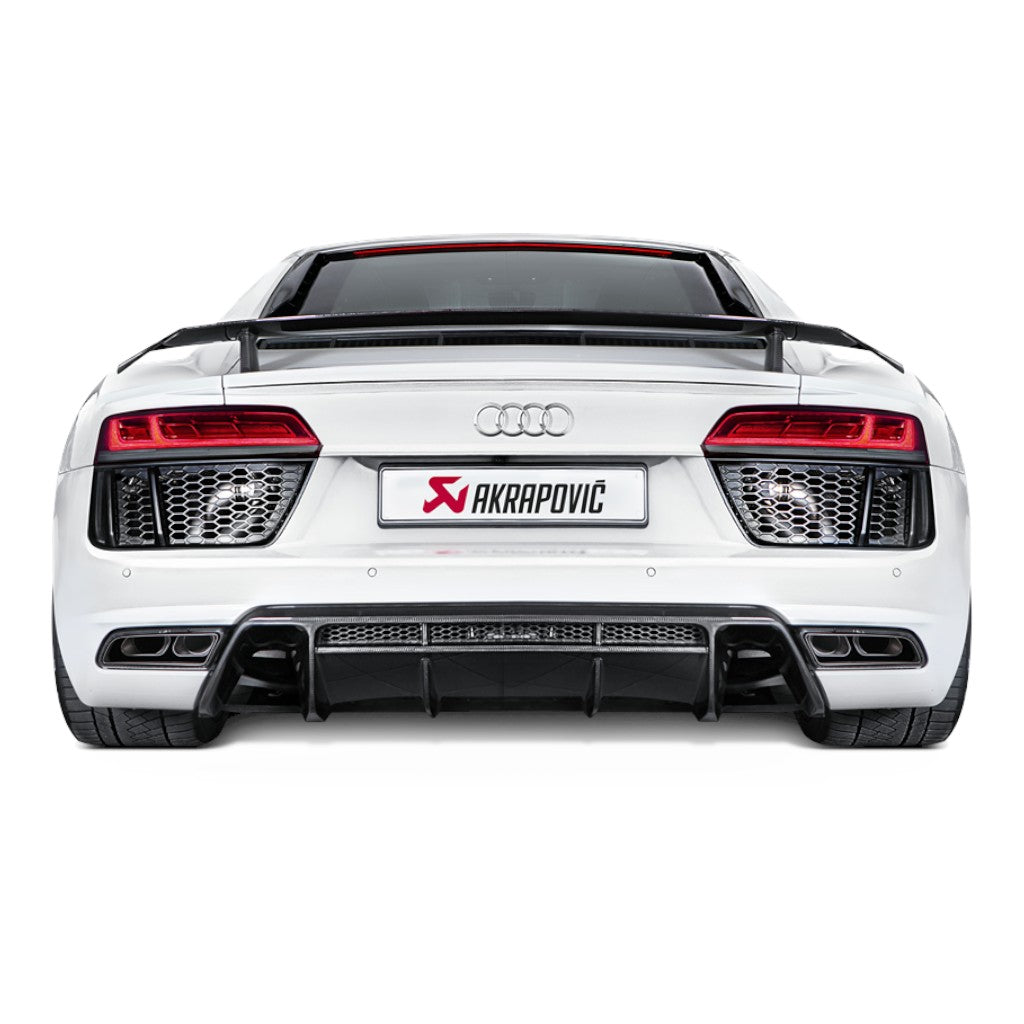 AKRAPOVIC S-AUR8SO3-T Вихлопна система Slip-On Line (титан) для AUDI R8 5.2 FSI Coupe / Spyder 2016-2018 Photo-3