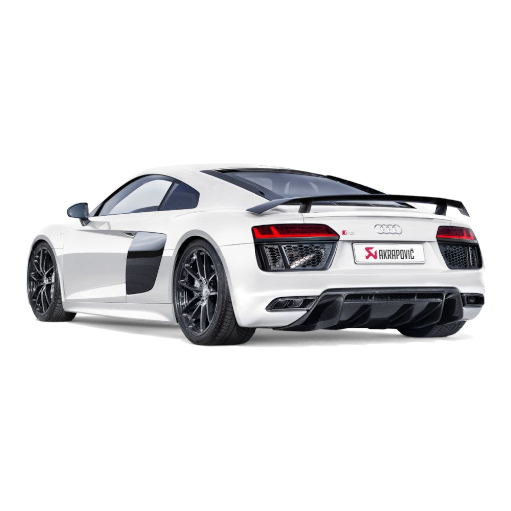 AKRAPOVIC S-AUR8SO3-T Вихлопна система Slip-On Line (титан) для AUDI R8 5.2 FSI Coupe / Spyder 2016-2018 Photo-4