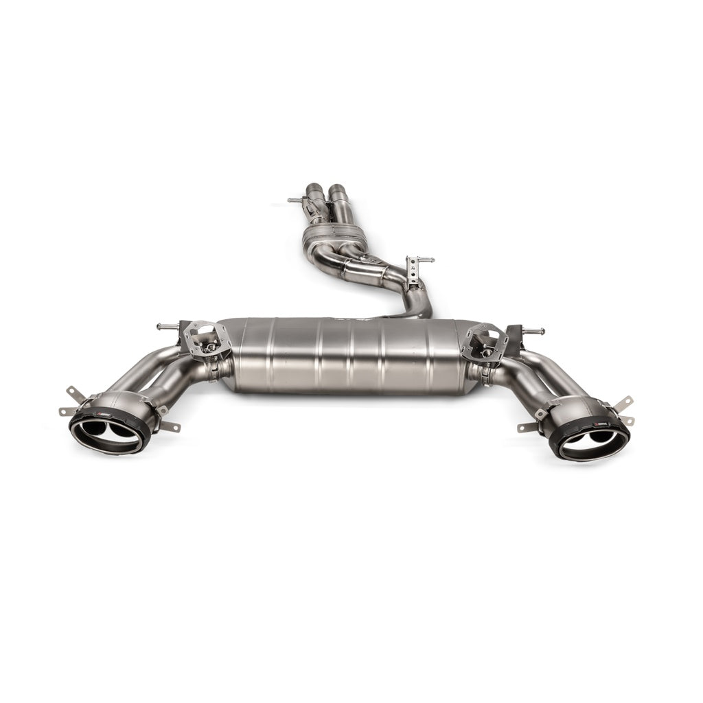 AKRAPOVIC S-AU/TI/28H Вихлопна система Evolution Line (Titanium) для AUDI RS3 Sedan (8Y) 2025- Photo-0