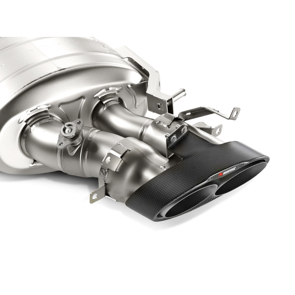 AKRAPOVIC S-AU/TI/4H Вихлопна система Evolution Line (Titanium) для AUDI RS7 Sportback (C7) Photo-2