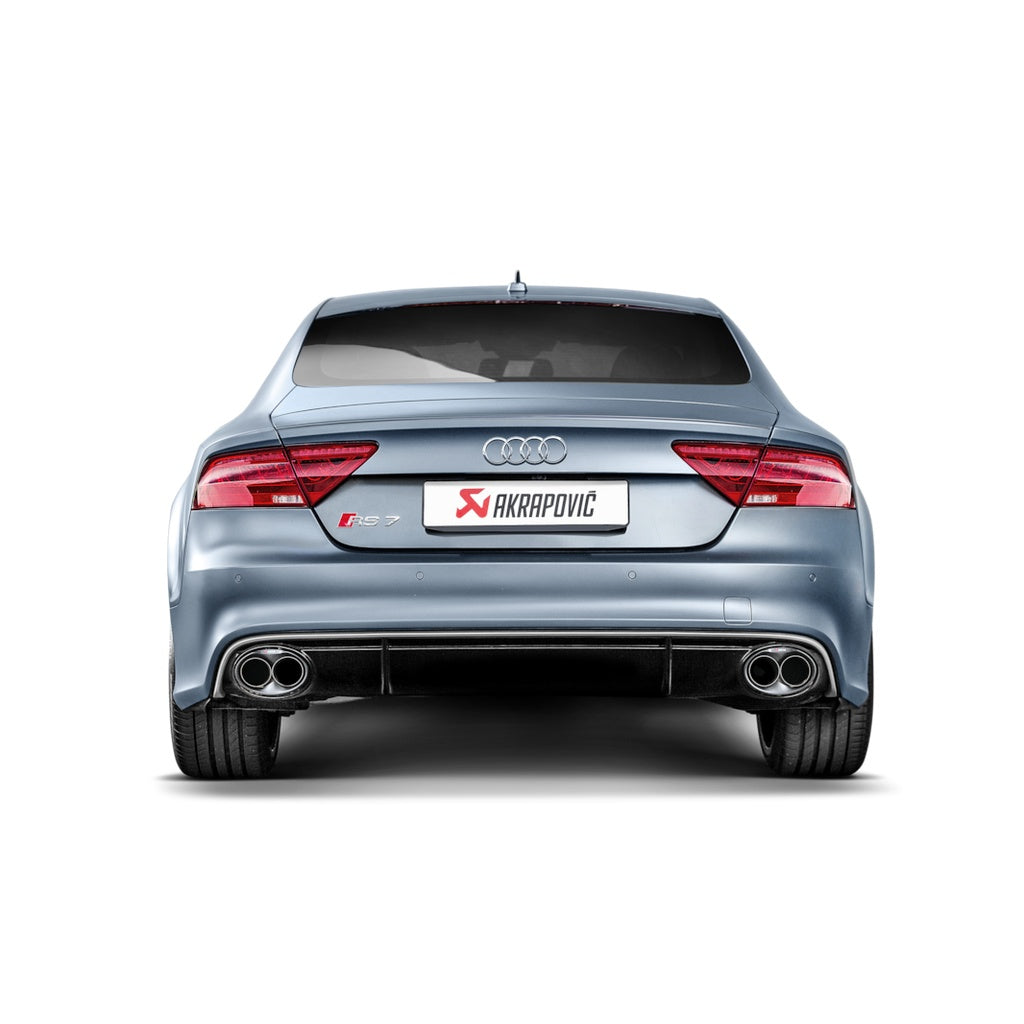 AKRAPOVIC S-AU/TI/4H Вихлопна система Evolution Line (Titanium) для AUDI RS7 Sportback (C7) Photo-4
