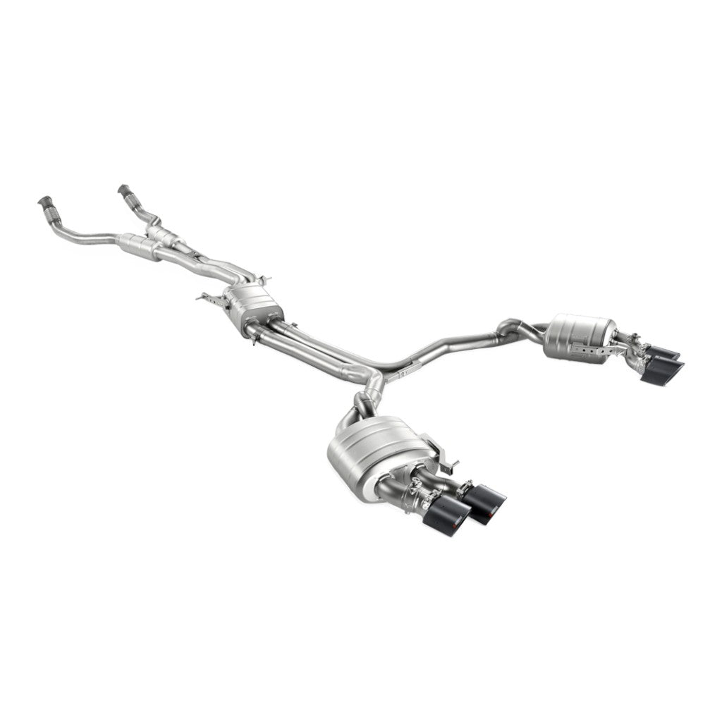 AKRAPOVIC S-AU/TI/6H Вихлопна система Evolution Line (титан) для AUDI S7 (C7) Photo-0