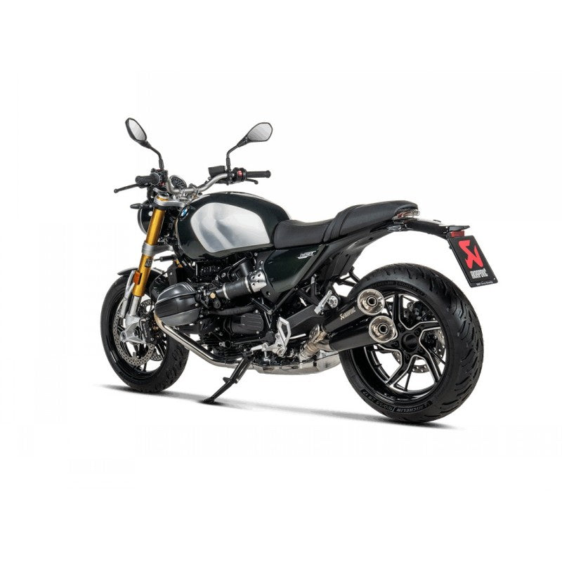 AKRAPOVIC S-B12SO25-HISSSBL Вихлоп Slip-On Line (нержавіюча сталь) для BMW R12 nineT / R12 2024- Photo-1