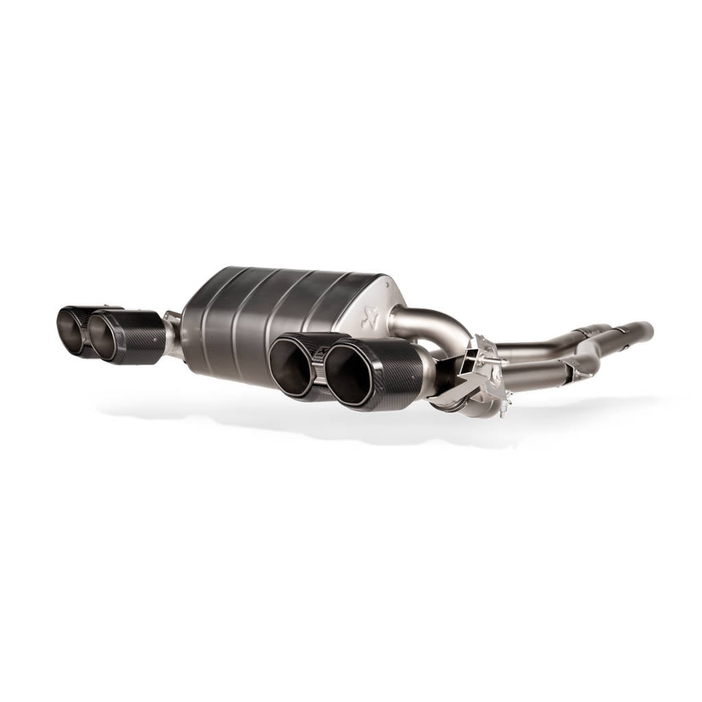 AKRAPOVIC S-BM/T/39H Вихлопна система Slip-On Line (титан) для BMW M2 CS (G87) 2026- Photo-0