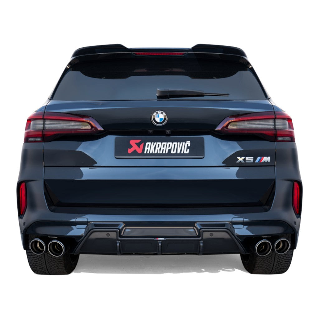 AKRAPOVIC S-BM/T/28H Вихлопна система Slip-On Line (Titanium) Схвалення ECE для BMW X5 M / X5 M Competition (F95) - OPF/GPF 2021-2022 Photo-2