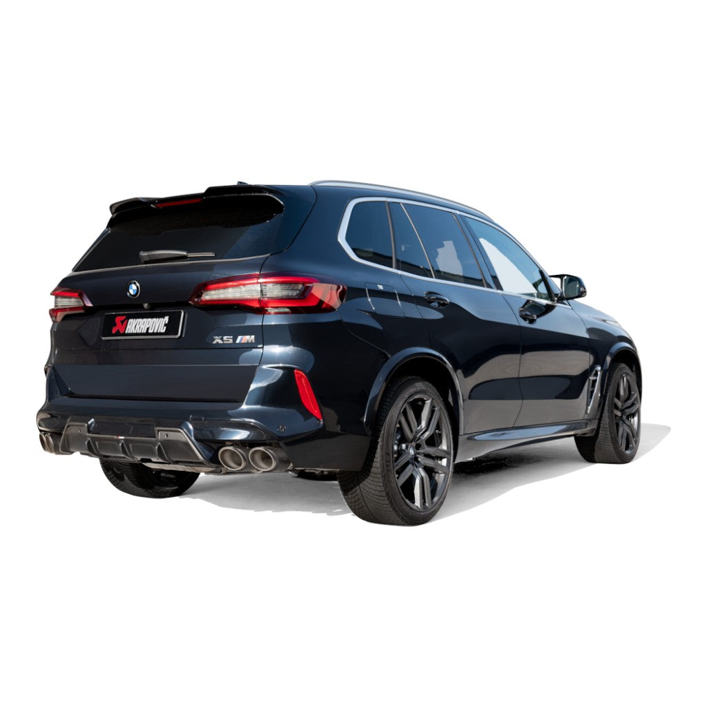 AKRAPOVIC S-BM/T/28H Вихлопна система Slip-On Line (Titanium) Схвалення ECE для BMW X5 M / X5 M Competition (F95) - OPF/GPF 2021-2022 Photo-1