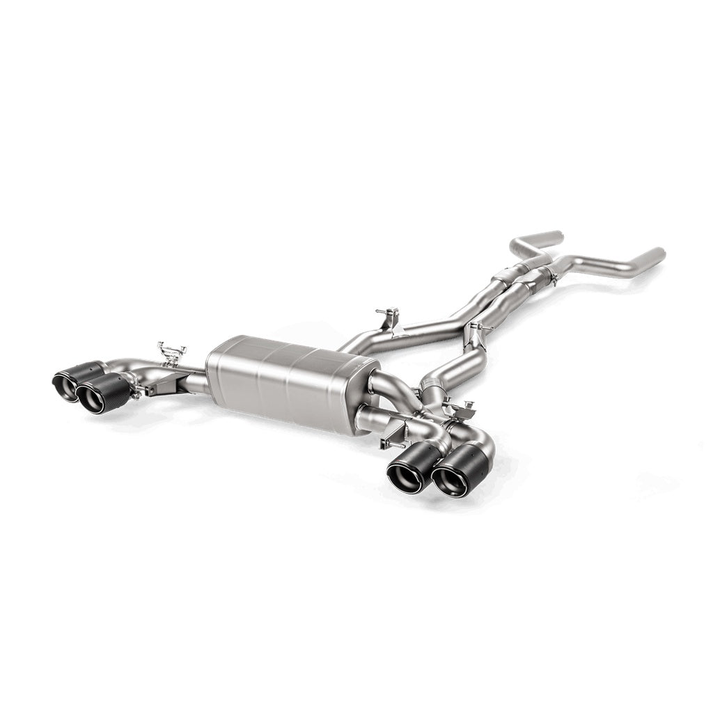 AKRAPOVIC S-BM/T/2H Вихлопна система Evolution Line (титан) BMW M5 / M5 Competition (F90) 2018-2019 Сертифікат типу ECE Photo-0