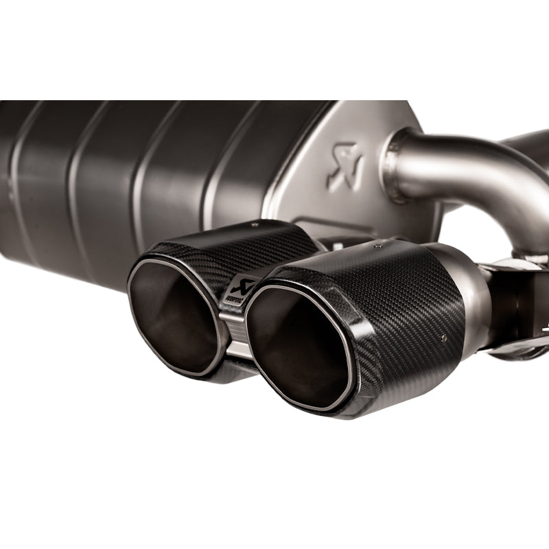 AKRAPOVIC S-BM/T/34H Вихлопна система Slip-On Line (титан) для BMW M2 Coupe (G87) 2023-2024 Photo-1