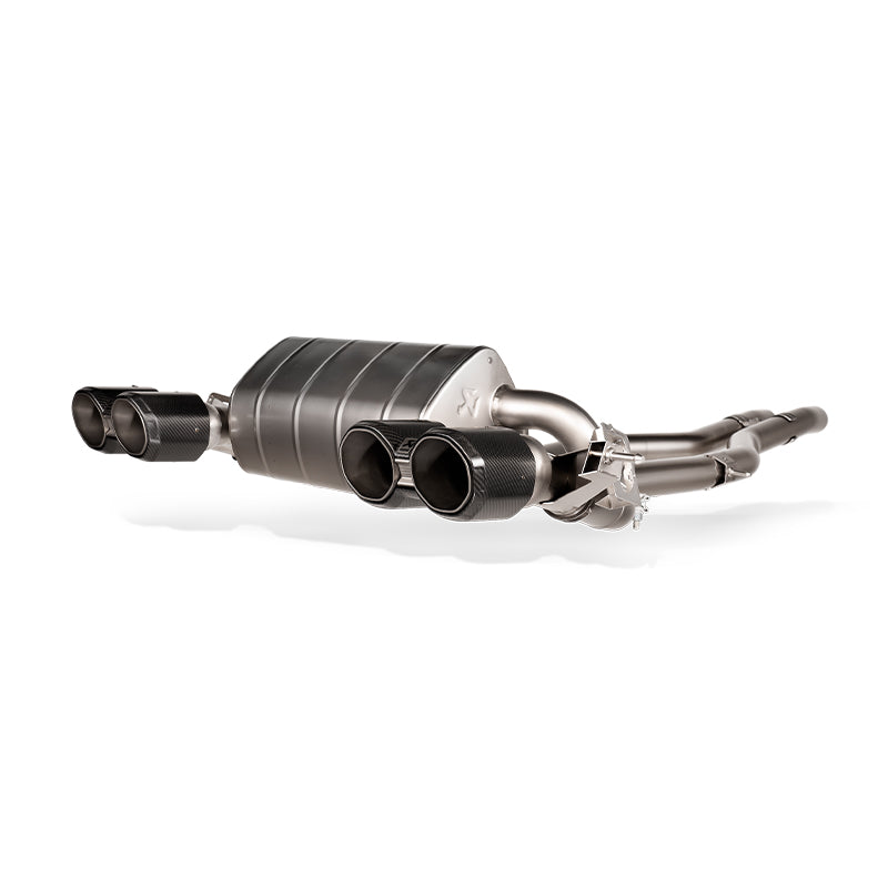 AKRAPOVIC S-BM/T/34H Вихлопна система Slip-On Line (титан) для BMW M2 Coupe (G87) 2023-2024 Photo-0