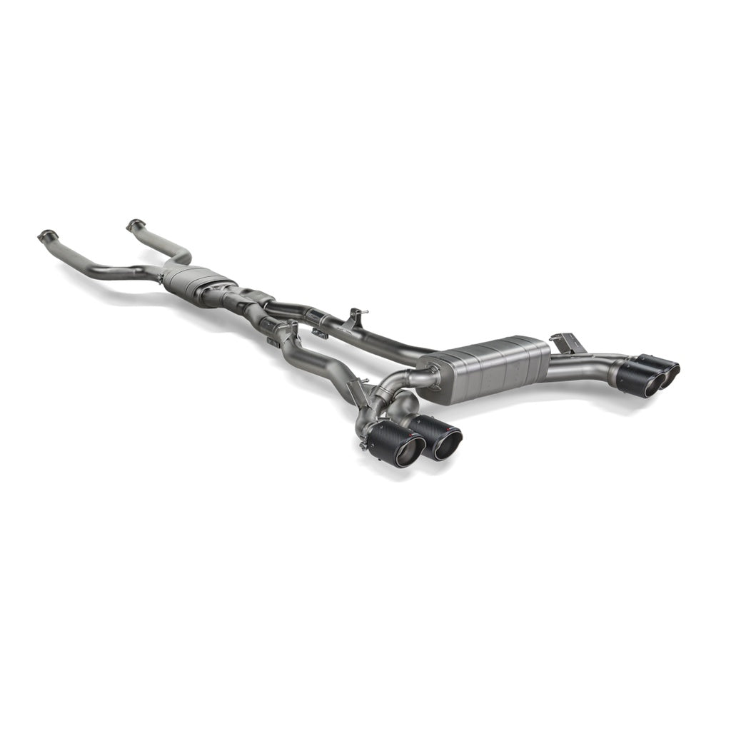 AKRAPOVIC S-BM/T/38 Вихлопна система Evolution Line (титан) для BMW M5 (G90 / G99) NON OPF / GPF Photo-0