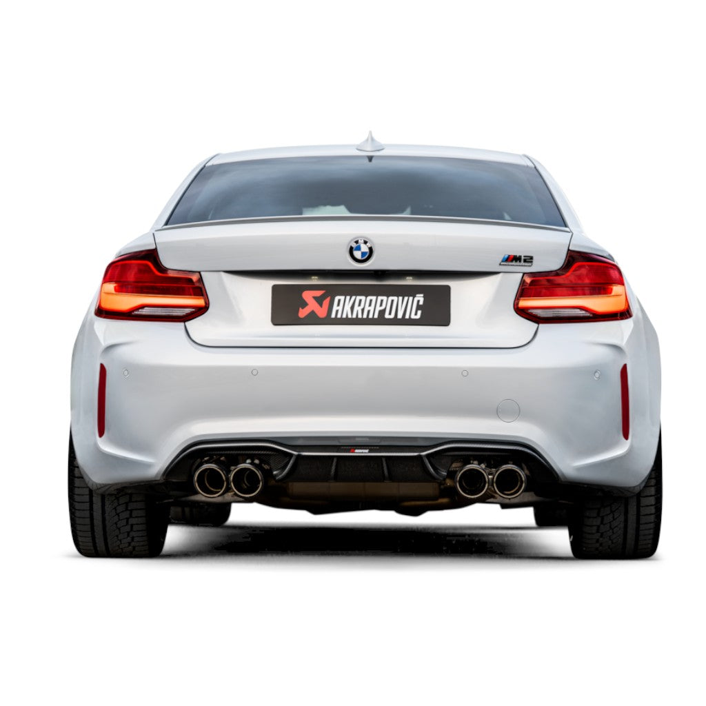 AKRAPOVIC S-BM/T/3H Вихлопна система Slip-On Line (титан) для BMW M2 Competition / M2 CS (F87) Photo-3