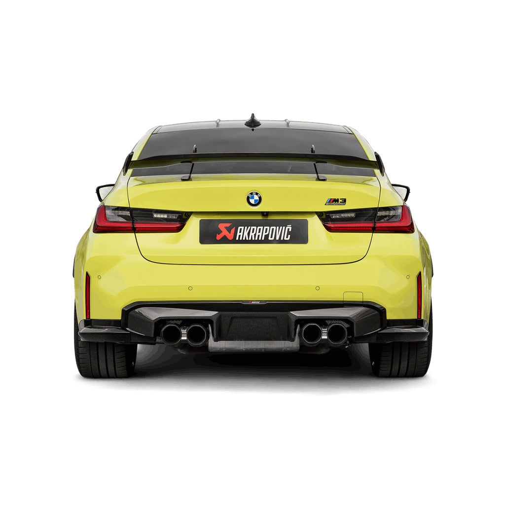 AKRAPOVIC S-BM/TI/33H Вихлопна система Slip-On Line (титан) для BMW M3 (G80 / G81) / M4 (G82 / G83) 2021- Photo-2
