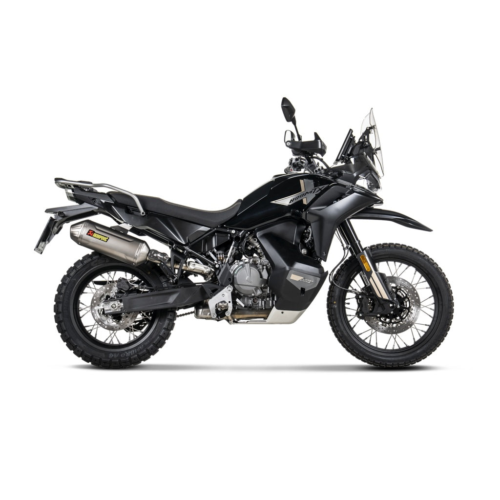 AKRAPOVIC S-CF8SO3-HFTT Вихлопна система Slip-On Line (титан) для CFMOTO 800MT-X 2025 Photo-1