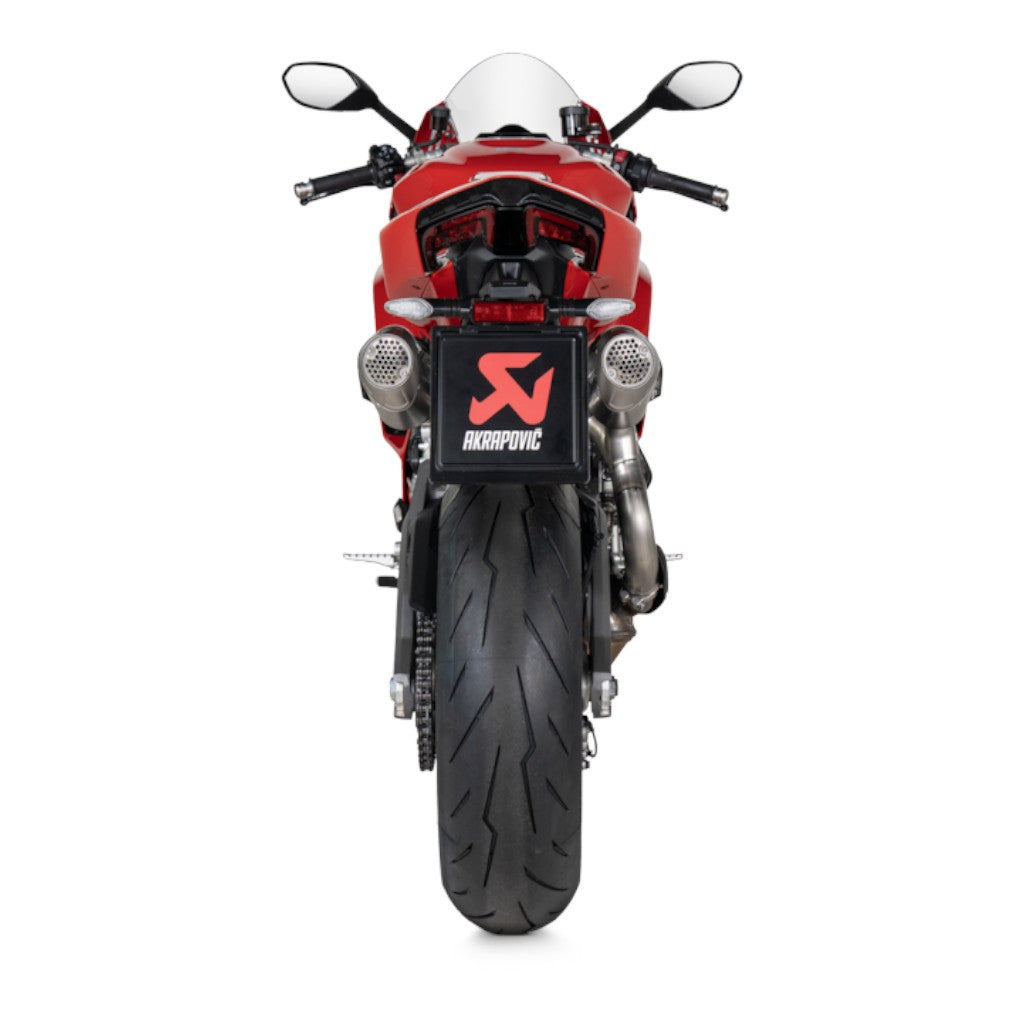 AKRAPOVIC S-D10SO8-HCHNT Вихлопна система Slip-On Line (титан) для DUCATI Panigale / Streetfighter V2 2025-2026 Photo-5