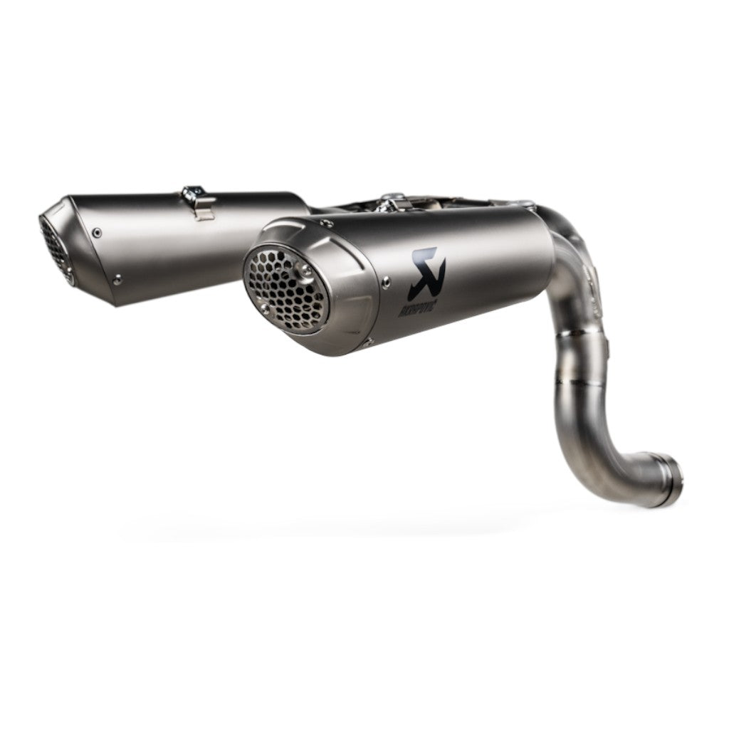 AKRAPOVIC S-D10SO8-HCHNT Вихлопна система Slip-On Line (титан) для DUCATI Panigale / Streetfighter V2 2025-2026 Photo-0