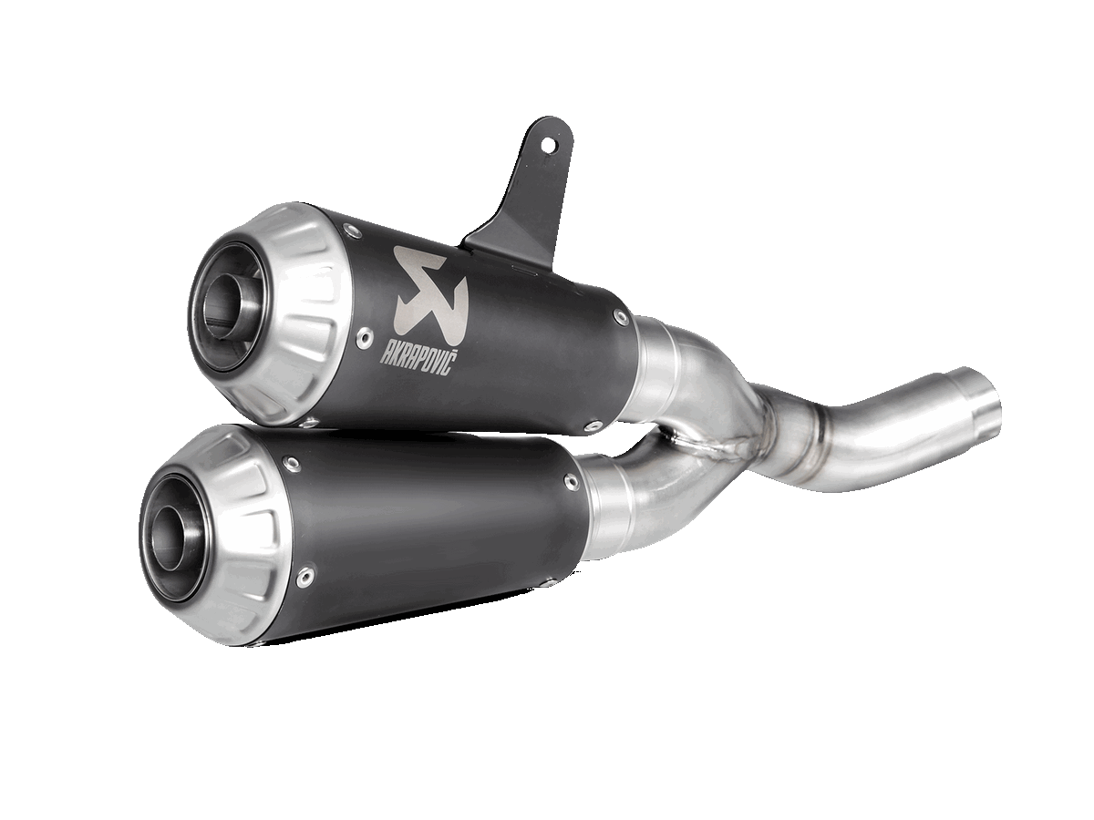 AKRAPOVIC MOTO S-D8SO4-CUBTBL/1 Глушник Slip-On Line (Titanium) для DUCATI Monster 797/797+ 2017-2020 Photo-0