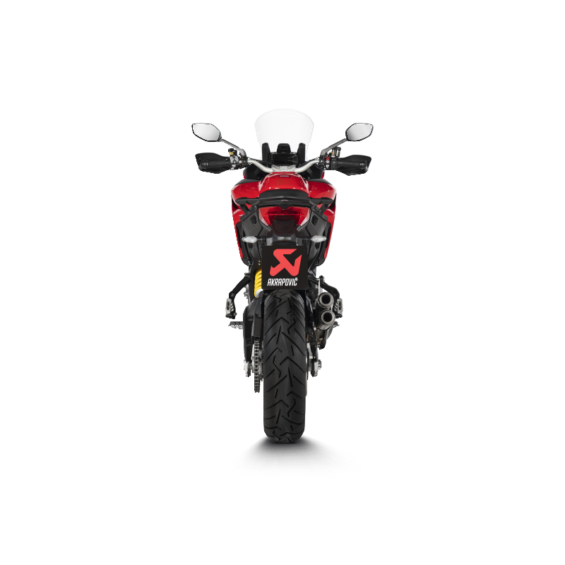 AKRAPOVIC S-D9SO18-HIFFT Вихлопна система Slip-On Line (Titanium) для DUCATI Multistrada 950 / 950 S / V2 / V2 S 2021-2023 Photo-3