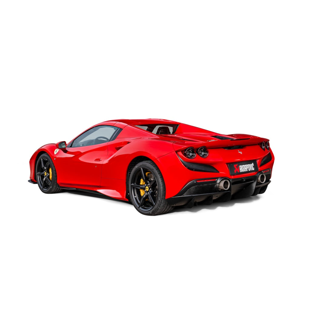 AKRAPOVIC S-FE/T/1 Вихлопна система Evolution Line (Titanium) для FERRARI F8 Tributo / Spider 2020-2023 Photo-3