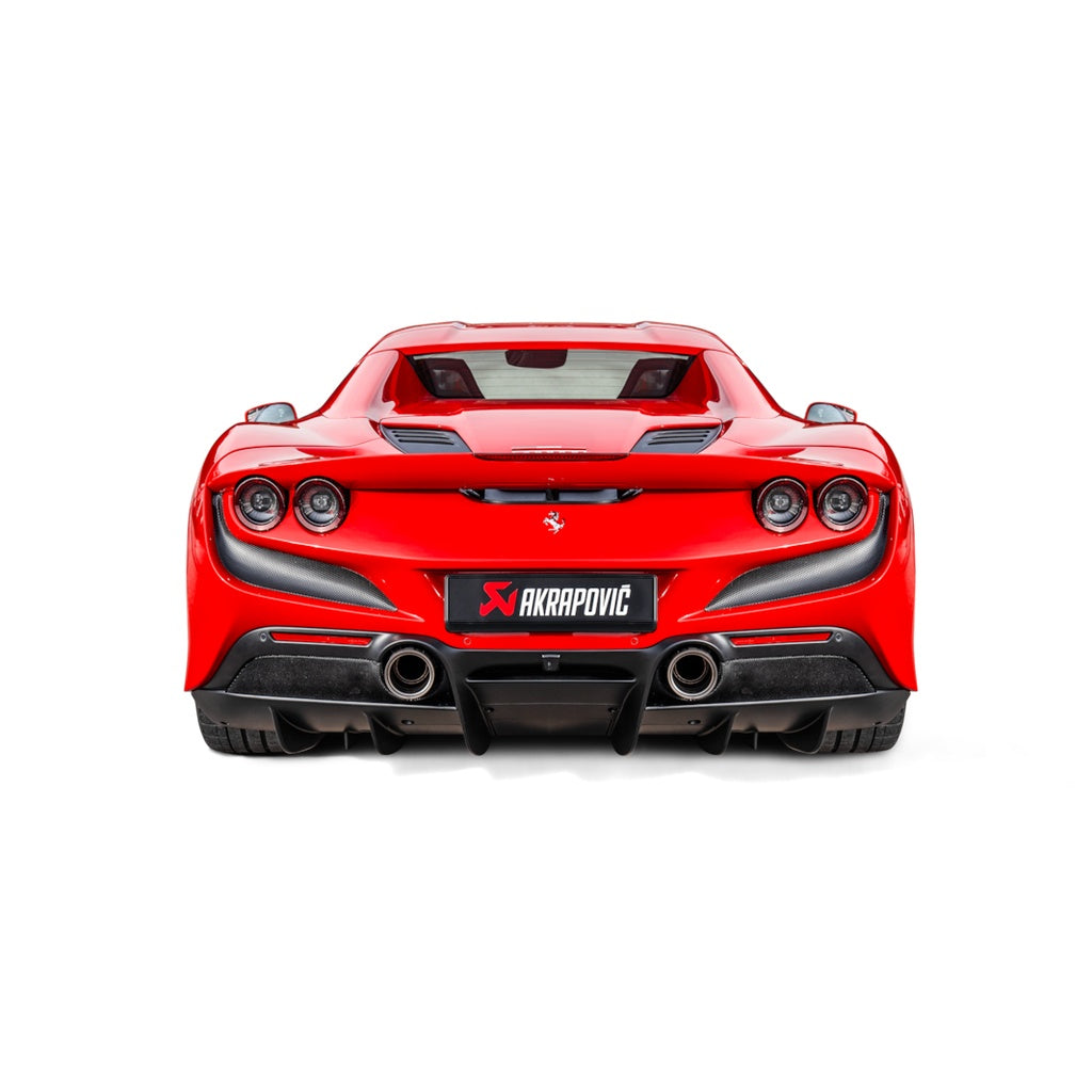 AKRAPOVIC S-FE/T/1 Вихлопна система Evolution Line (Titanium) для FERRARI F8 Tributo / Spider 2020-2023 Photo-2