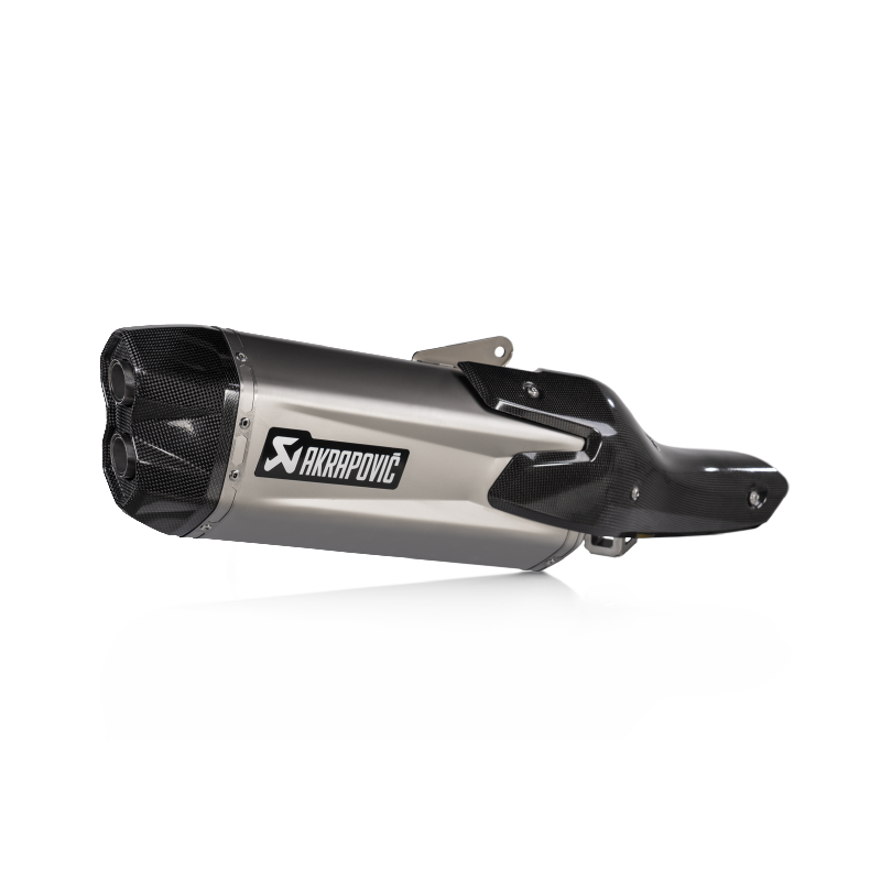 AKRAPOVIC S-A6SO1-HGJT Вихлопна система Slip-On Line (Titanium) для APRILIA Tuareg 660 2022-2023 рр. Photo-0