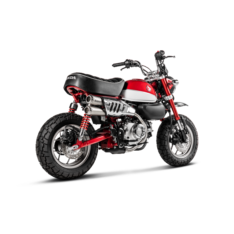 AKRAPOVIC S-H125SO5-FFT Вихлопна система Slip-On Line (Titanium) для HONDA Monkey 2019-2023 Photo-3