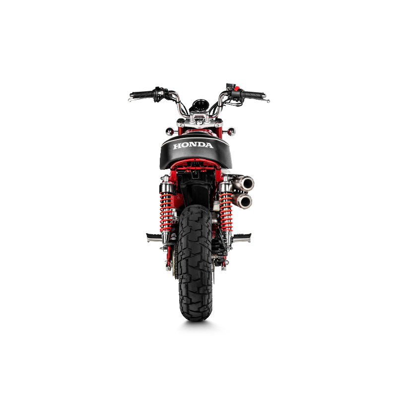 AKRAPOVIC S-H125SO5-FFT Вихлопна система Slip-On Line (Titanium) для HONDA Monkey 2019-2023 Photo-4