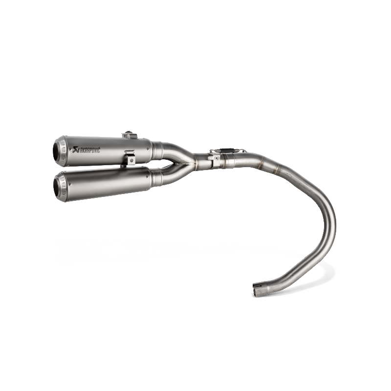 AKRAPOVIC S-H125SO5-FFT Вихлопна система Slip-On Line (Titanium) для HONDA Monkey 2019-2023 Photo-0