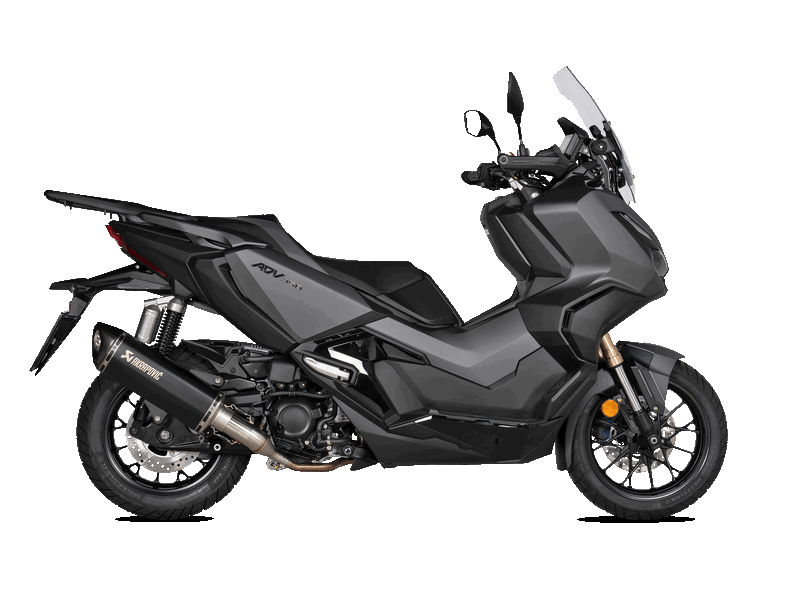 AKRAPOVIC S-H3SO8-HRSSBL Вихлопна система Slip-On Line (SS) HONDA FORZA 350 2021 Photo-1