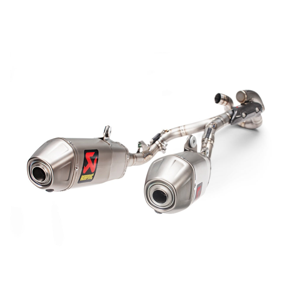 AKRAPOVIC S-H4MET15-CIQTA Вихлопна система Evolution Line (титан) для HONDA CRF450R / 450RX Photo-1