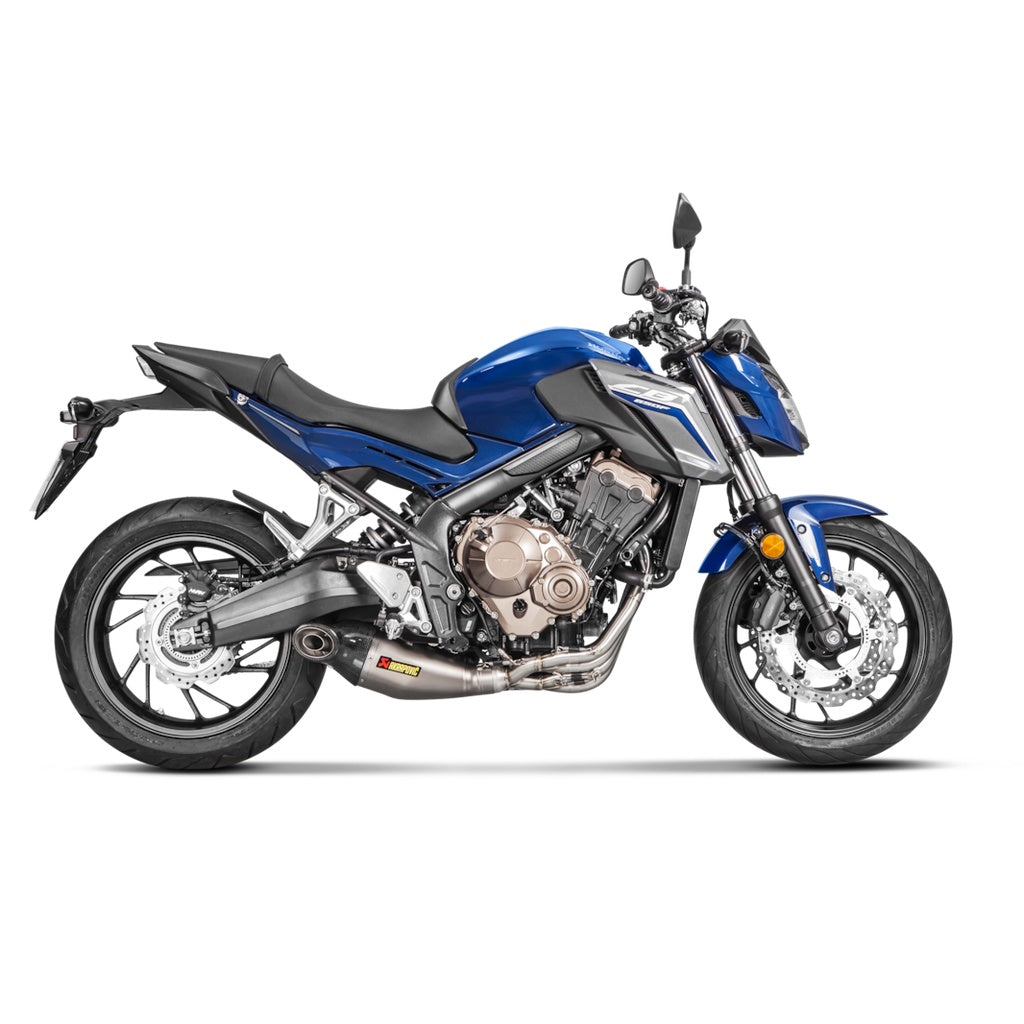 AKRAPOVIC S-H6R13-HEGEHT Вихлопна система Racing Line (титан) для HONDA CB650F / CBR650F Photo-1