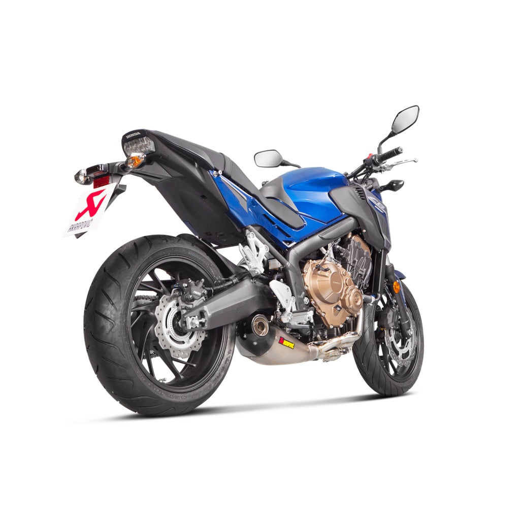 AKRAPOVIC S-H6R13-HEGEHT Вихлопна система Racing Line (титан) для HONDA CB650F / CBR650F Photo-2