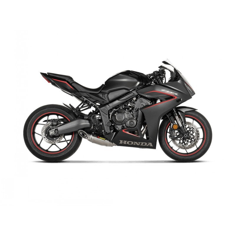 AKRAPOVIC S-H6R15-AFT Вихлопна система Racing Line (титан) для HONDA CB650R/CBR650R 2024- Photo-2
