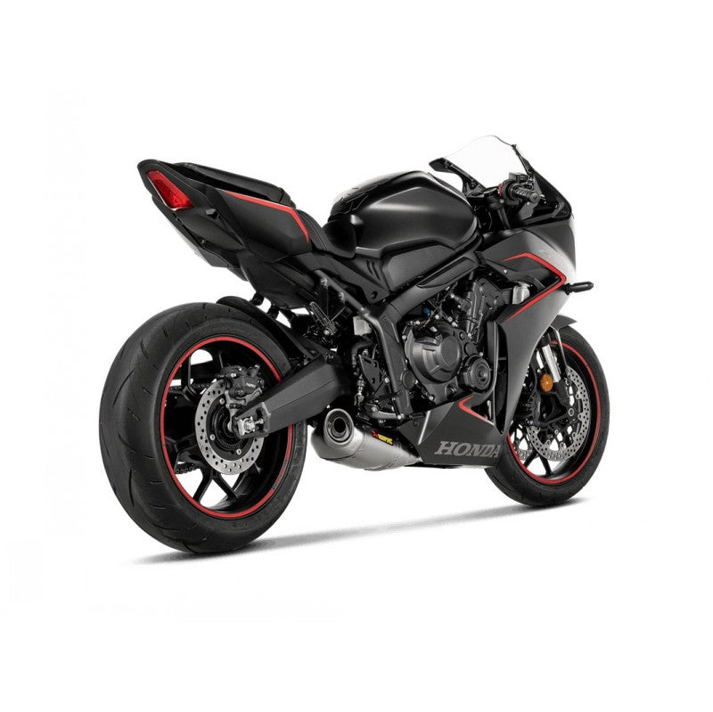 AKRAPOVIC S-H6R15-AFT Вихлопна система Racing Line (титан) для HONDA CB650R/CBR650R 2024- Photo-1