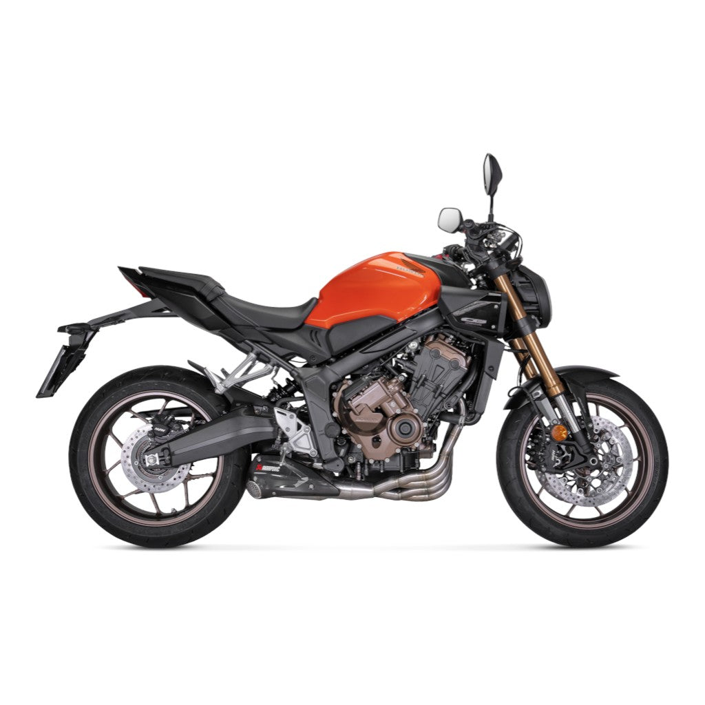 AKRAPOVIC S-H6R16-HKGKHSS Вихлопна система Racing Line (нержавіюча сталь) для HOBDA CBR650R 2025- Photo-4