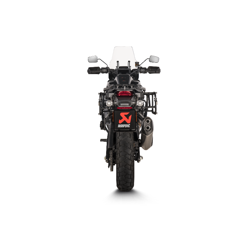 AKRAPOVIC S-HD12SO1-HAFT Вихлоп Slip-On Line (Titanium) для HARLEY-DAVIDSON Pan America 1250 2021-2023 Photo-3