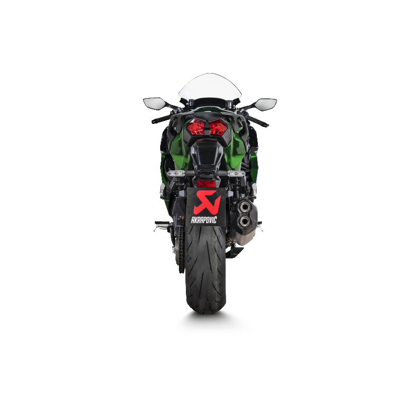 AKRAPOVIC S-K10SO30-HGIT Глушник Slip-On Line (Titanium) для KAWASAKI Ninja H2 SX 2021-2023 Photo-3