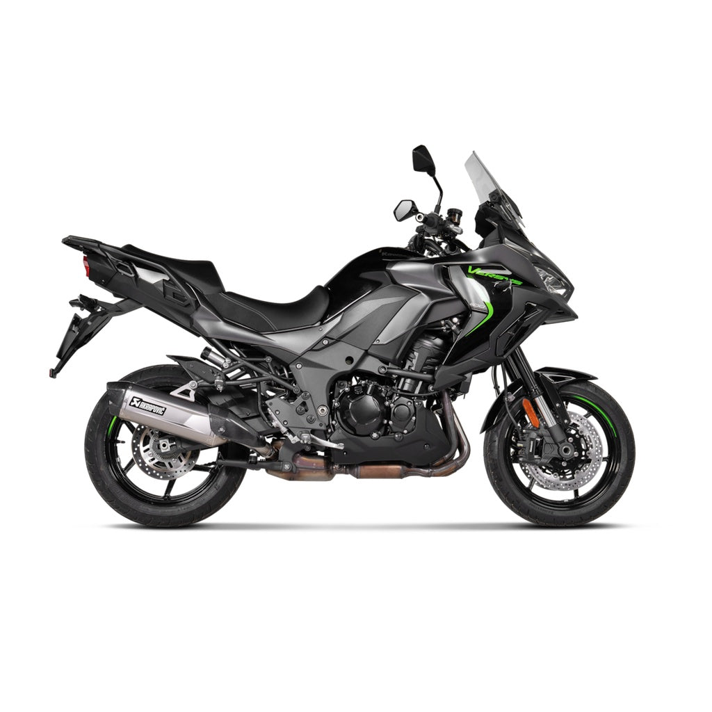 AKRAPOVIC S-K11SO1-HGJT Глушник Slip-On Line (титан) для KAWASAKI Versys 1100 Photo-1