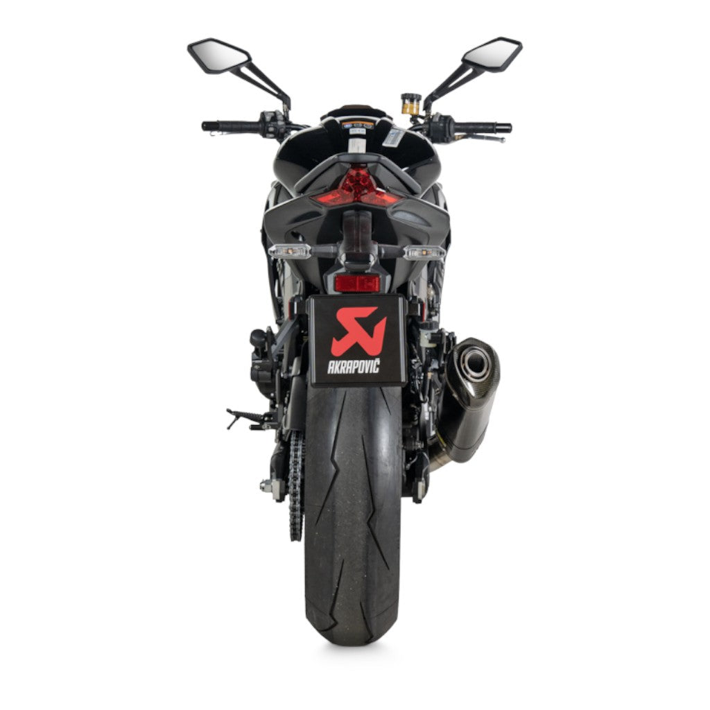 AKRAPOVIC S-K11SO2-HRC Вихлопна система Slip-On Line (карбон) для KAWASAKI Z1100 2025-2026 Photo-3