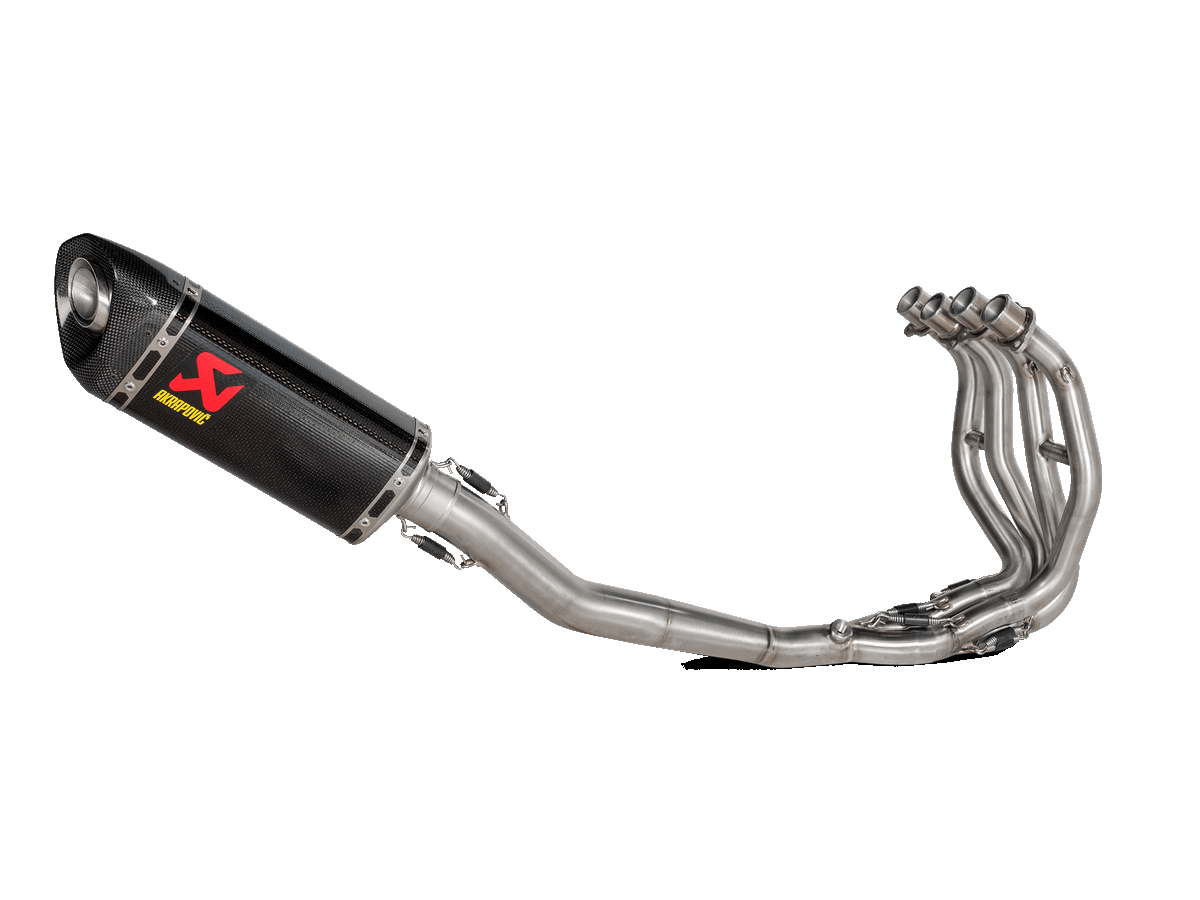 AKRAPOVIC MOTO S-K2R1-APC Вихлопна система Racing Line (Carbon) для KAWASAKI Ninja ZX-25R 2020-2020 Photo-0