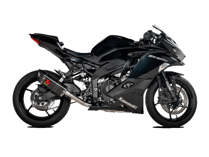 AKRAPOVIC MOTO S-K2R1-APC Вихлопна система Racing Line (Carbon) для KAWASAKI Ninja ZX-25R 2020-2020 Photo-1