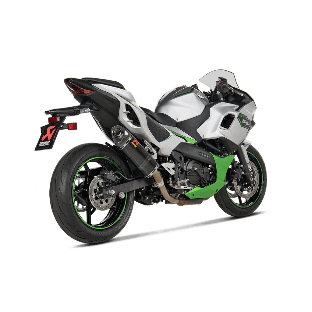 AKRAPOVIC S-K4SO10-APC Глушник Slip-On Line (карбон ) для KAWASAKI Ninja 7 / Z7 Hybrid 2024- Photo-1