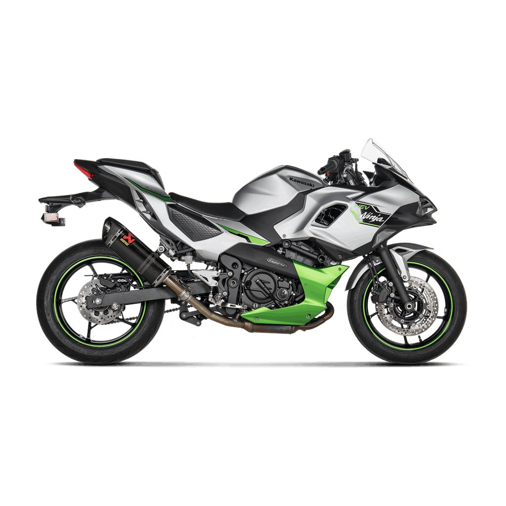 AKRAPOVIC S-K4SO10-APC Глушник Slip-On Line (карбон ) для KAWASAKI Ninja 7 / Z7 Hybrid 2024- Photo-2