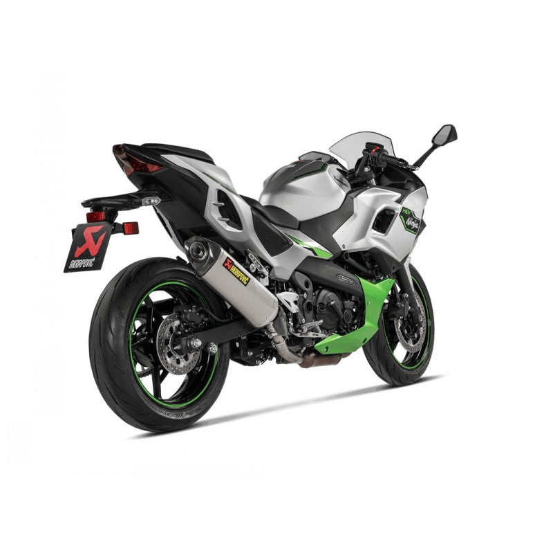 AKRAPOVIC S-K4SO9-HRT Вихлоп Slip-On Line (титан) для KAWASAKI Ninja 7 / Z7 Hybrid 2024- Photo-2