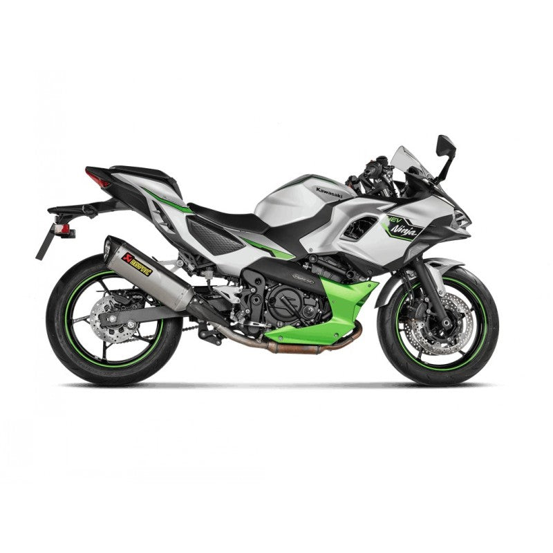 AKRAPOVIC S-K4SO9-HRT Вихлоп Slip-On Line (титан) для KAWASAKI Ninja 7 / Z7 Hybrid 2024- Photo-3