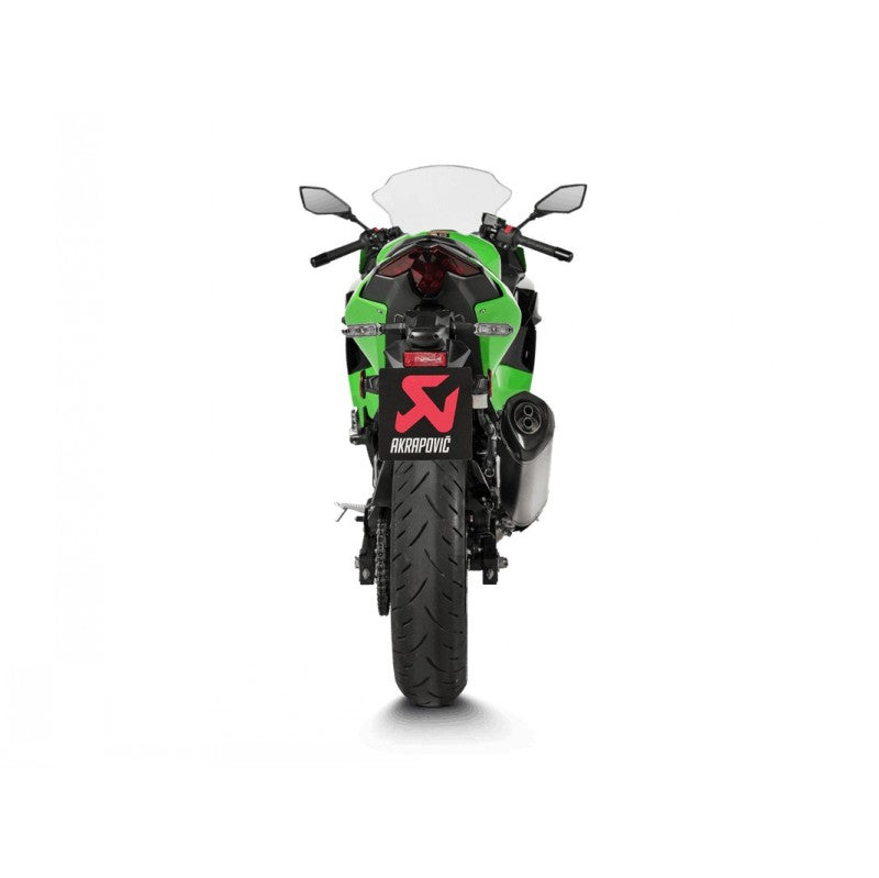 AKRAPOVIC S-K5SO1-HRT Вихлоп Slip-On Line (титан) для KAWASAKI Ninja 500 / Z500 2024- Photo-3