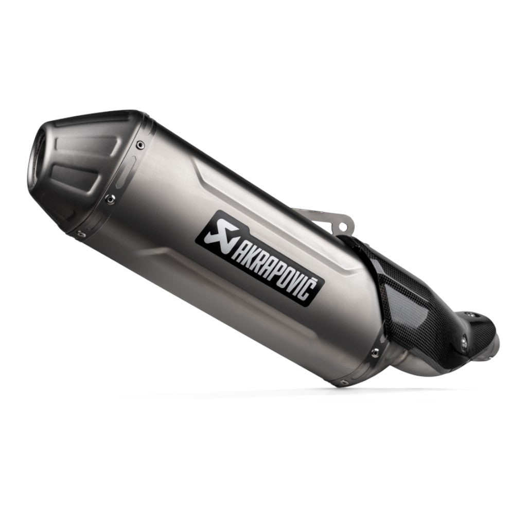AKRAPOVIC S-K5SO2-HFTT Вихлопна система Slip-On Line (титан) для KAWASAKI KLE 500 2026-2026 Photo-0