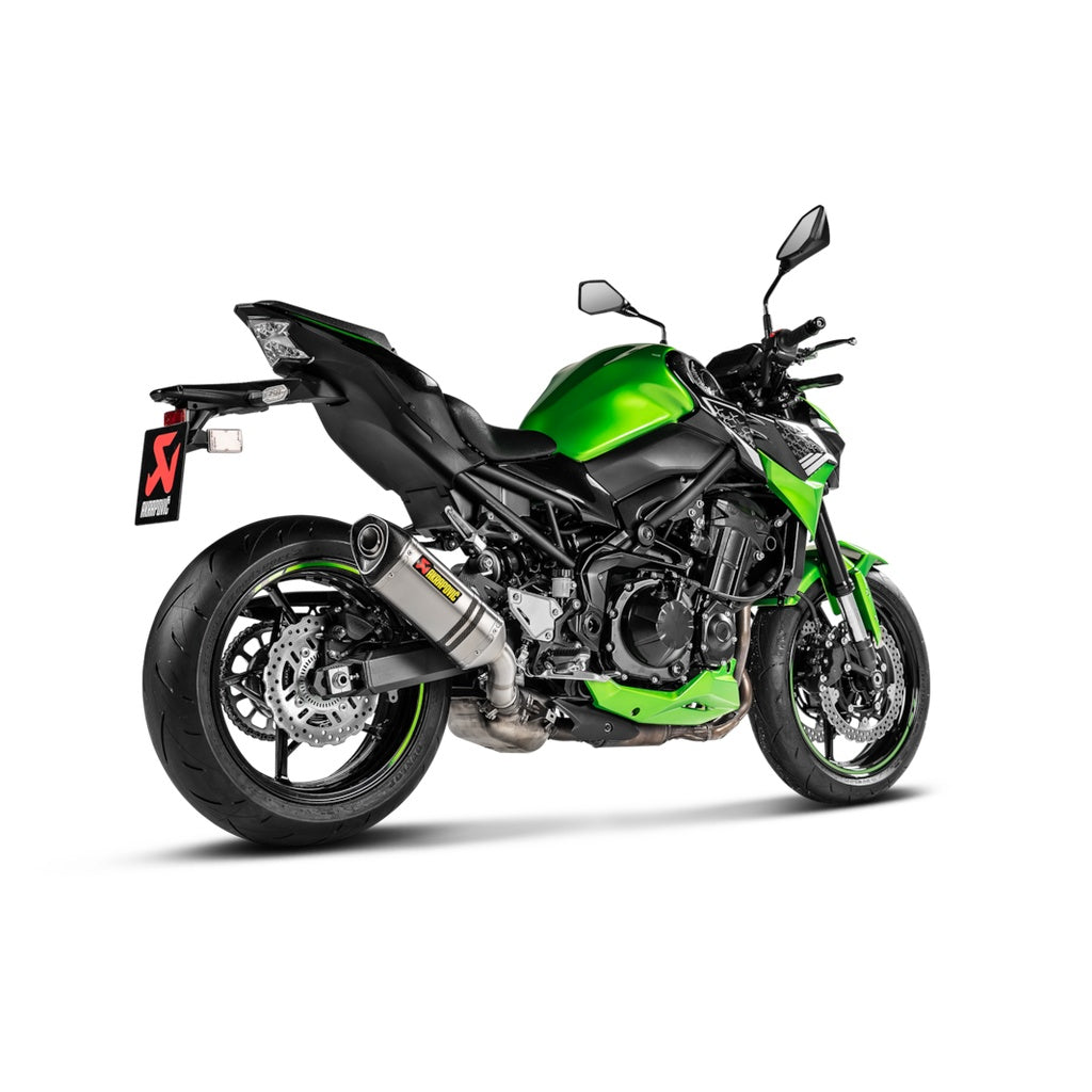 AKRAPOVIC S-K9SO11-HZT Глушник Slip-On Line (титан) для KAWASAKI Z900 2025- Photo-1