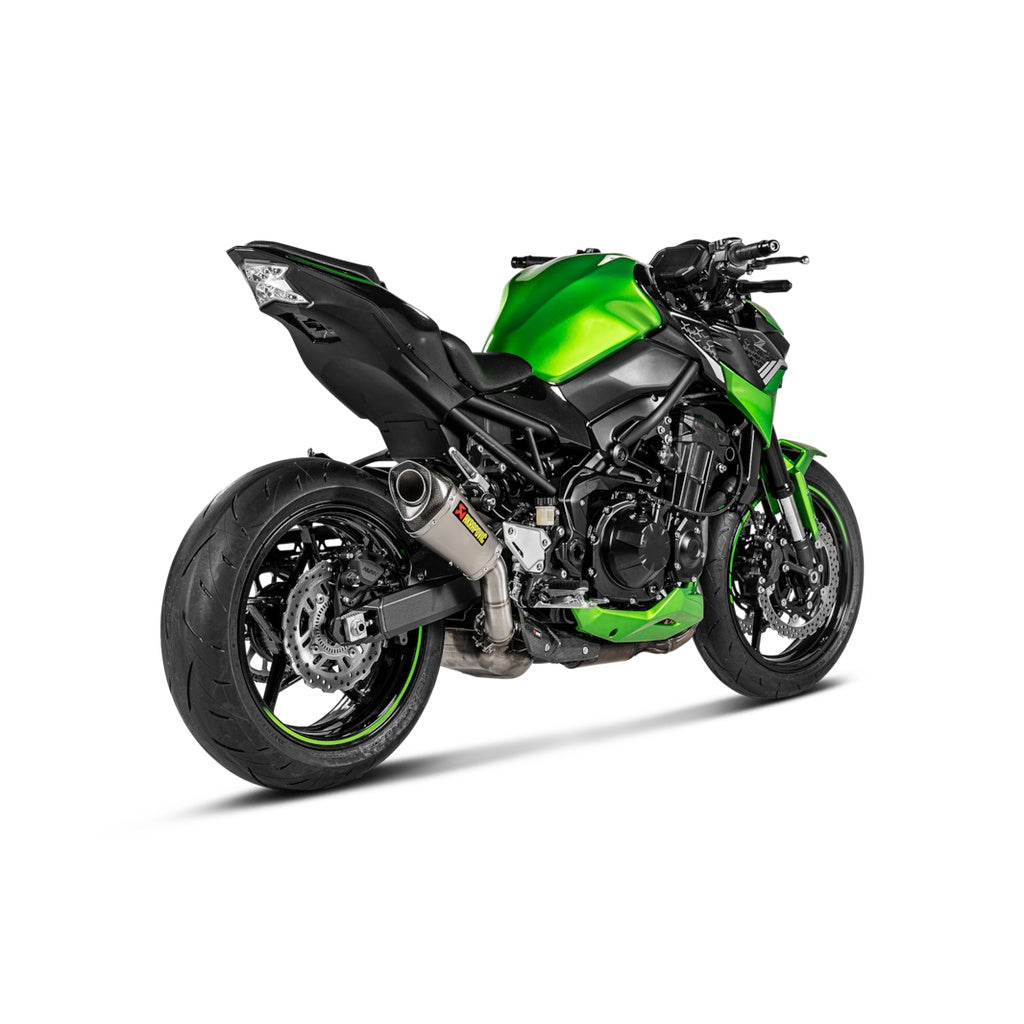 AKRAPOVIC S-K9SO12-ASZT Глушник Slip-On Line (титан) для KAWASAKI Z900 2025- Photo-1